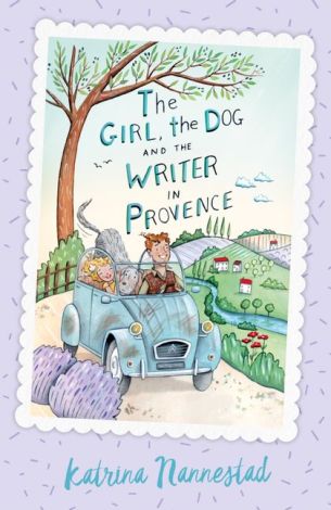 girl dog writer provence