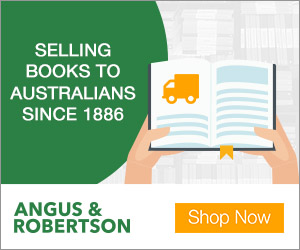 Angus and Robertson affiliate link logo.